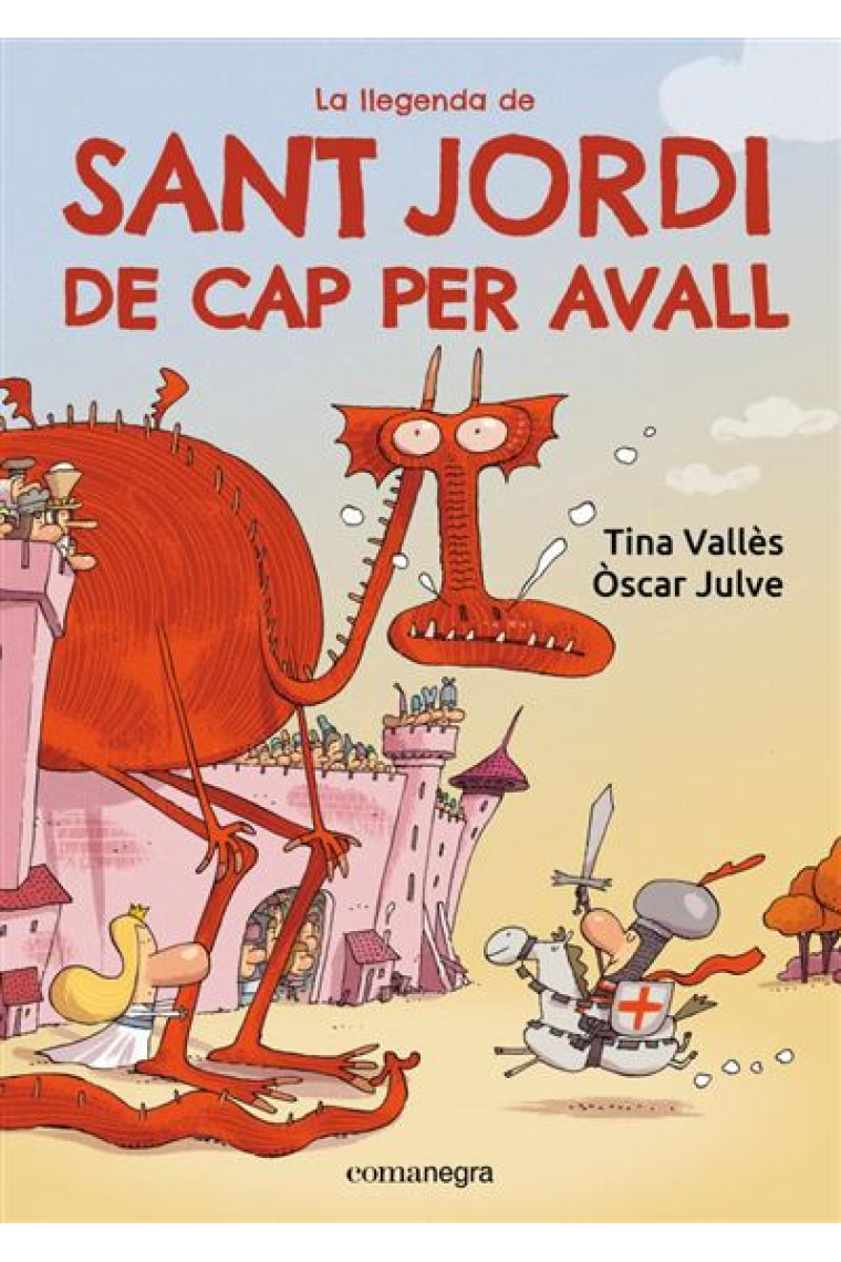 La llegenda de Sant Jordi de cap per avall