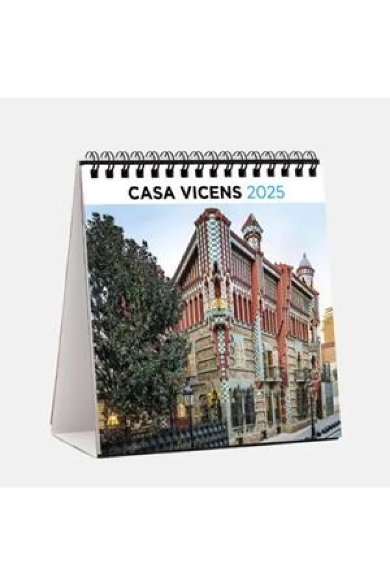 Calendari 2025 Casa Vicens (Sobretaula 14x14)