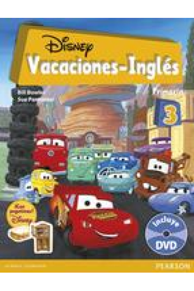 Vacaciones Disney Inglés 3º Primaria + DVD