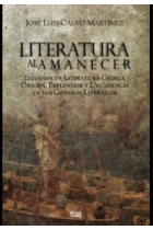 Literatura al amanecer: estudios de literatura griega...