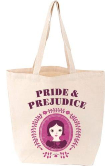 LoveLit Pride & Prejudice Tote Bag