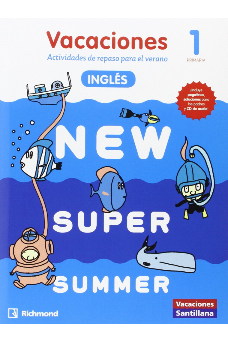 New Super Summer (+CD) 1º Primaria