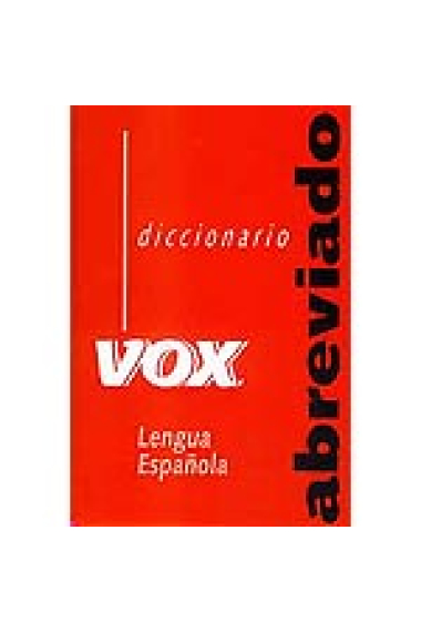 Diccionario abreviado Vox de la lengua española