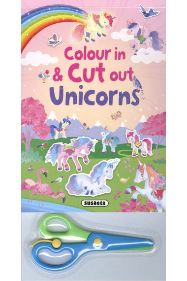 COLOUR IN & CUT OUT UNICORNS