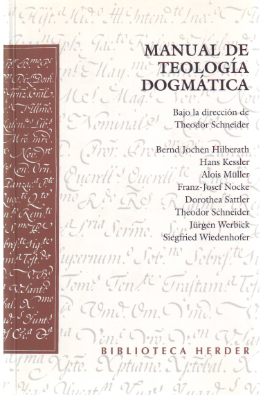 Manual de teología dogmática