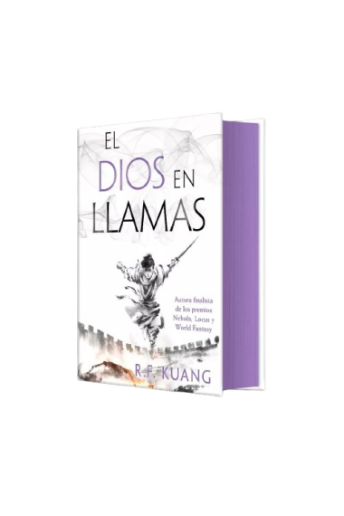 El dios en llamas (Edición Limitada con los cantos tintados en lila)