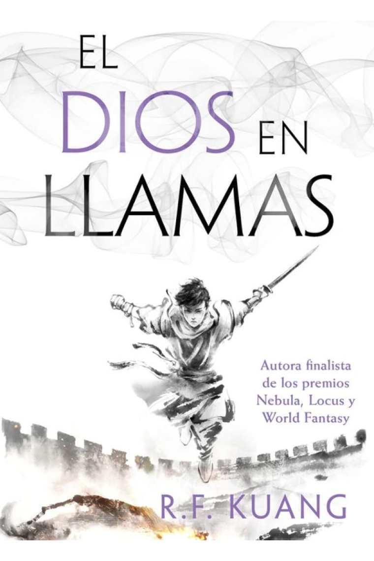 El dios en llamas (Edición Limitada con los cantos tintados en lila)