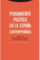 Pensamiento político en la España contemporánea