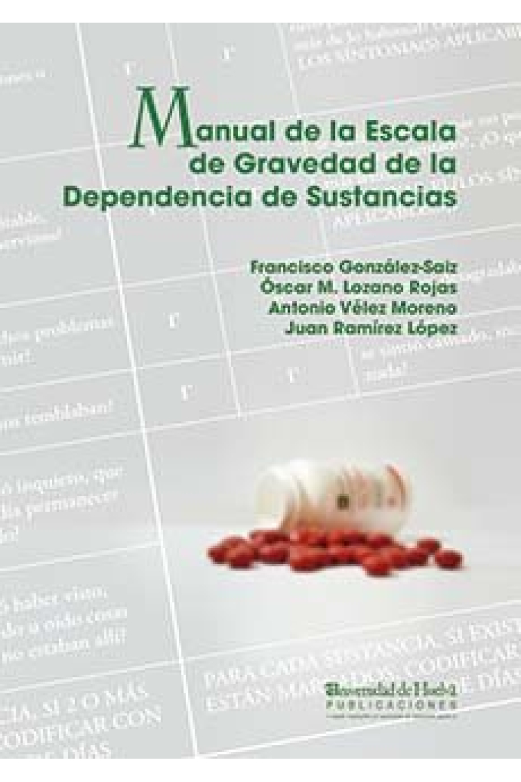 MANUAL DE LA ESCALA DE GRAVEDAD DE LA DEPENDENCIA DE SUSTANCIAS