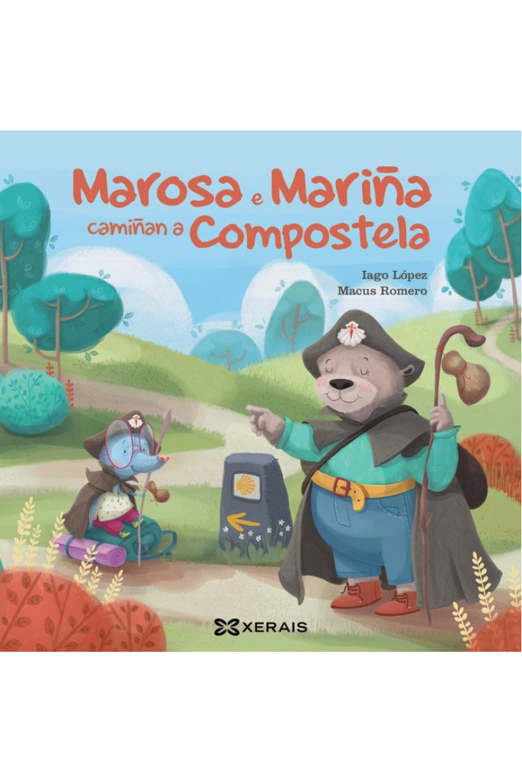 Marosa e Mariña camiñan a Compostela