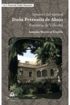 APUNTES DEL NATURAL DOÑA PETRONILA DE ABAJO BARONESA DE VA