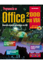 Programación en Office 2000 con VBA