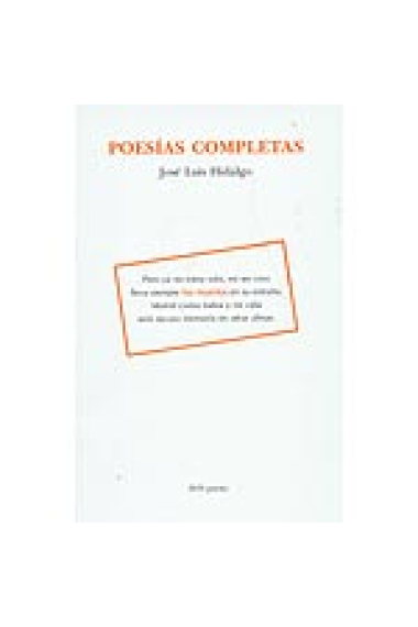 Poesías completas