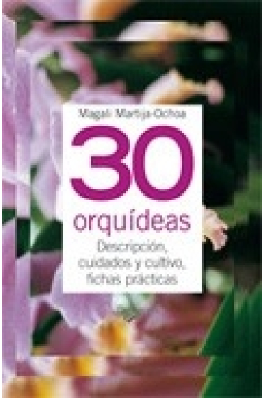 30 orquídeas. Fichas