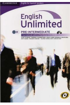 English Unlimited. Pre-Intermediate. B1 Coursebook with e-Portfolio DVD-ROM (for Spanish Speakers)