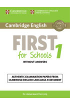 First for Schools Self-Study Pack 2015