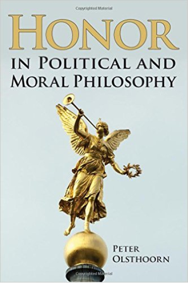 Honor in political and moral philosophy