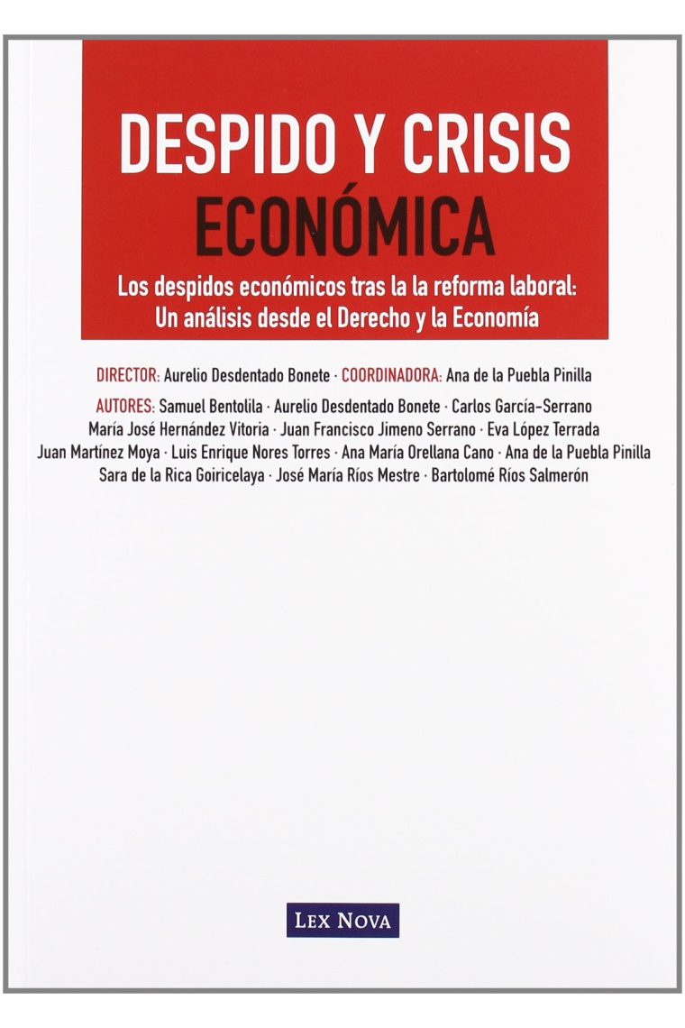 Despido y Crisis Económica