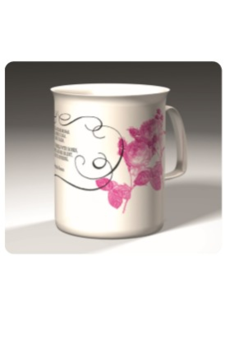 Taza literaria Fernando Pessoa -Rosa- (Meditathe)