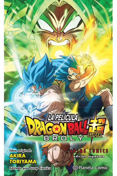 Dragon Ball Super Broly Anime Comic