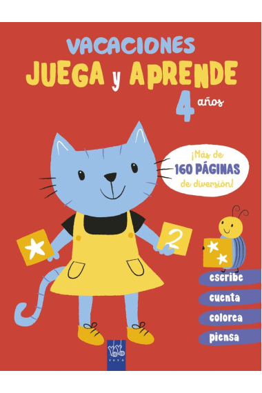 Vacaciones. Juega y aprende. 4 años