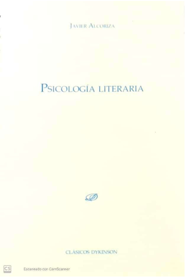 PSICOLOGIA LITERARIA