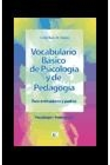 Vocabulario básico de Psicología y Pedagogía