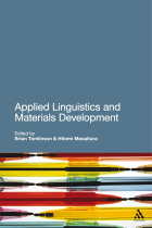 Applied Linguistics and  Materials Development