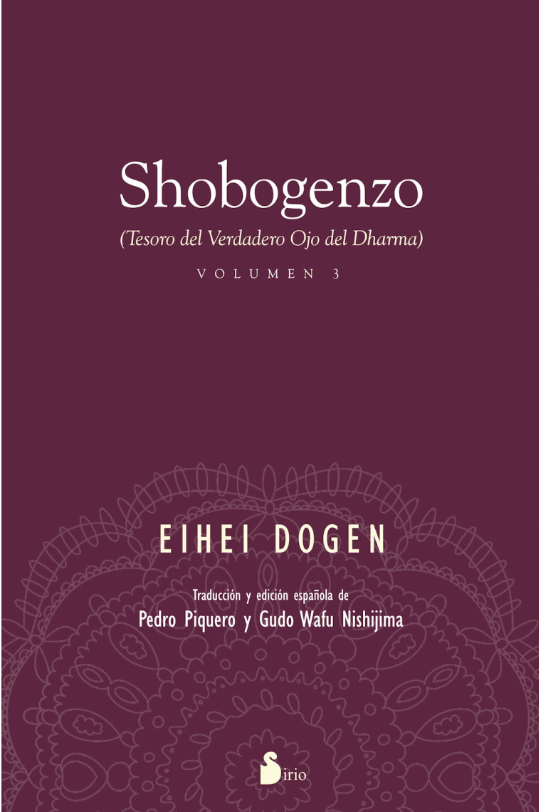 Shobogenzo (Tesoro del verdadero ojo del Dharma). vol.3