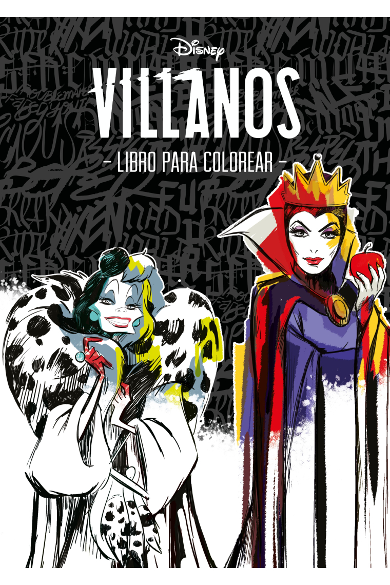 Villanos. Libro para colorear