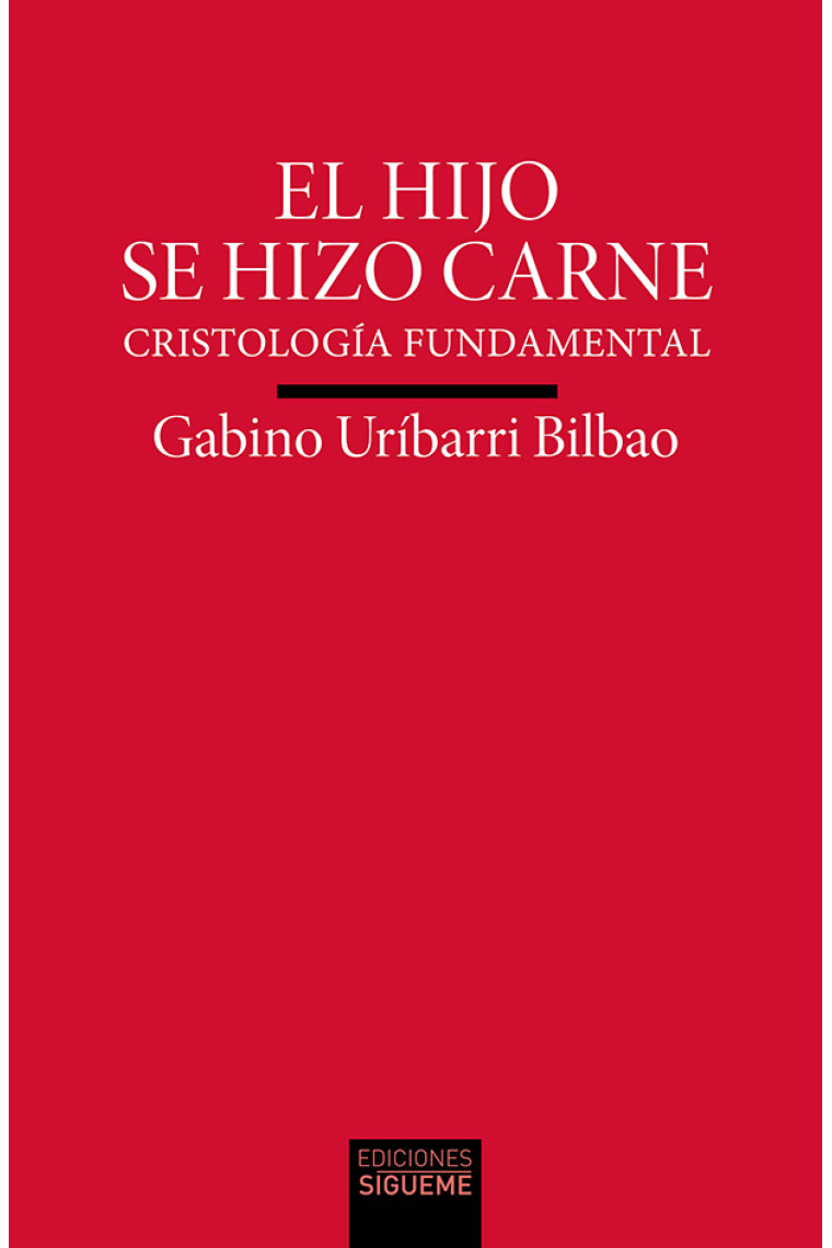 El Hijo se hizo carne (Cristología fundamental)