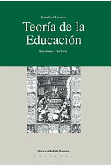 Teoría de la educación. Lecciones y lecturas.