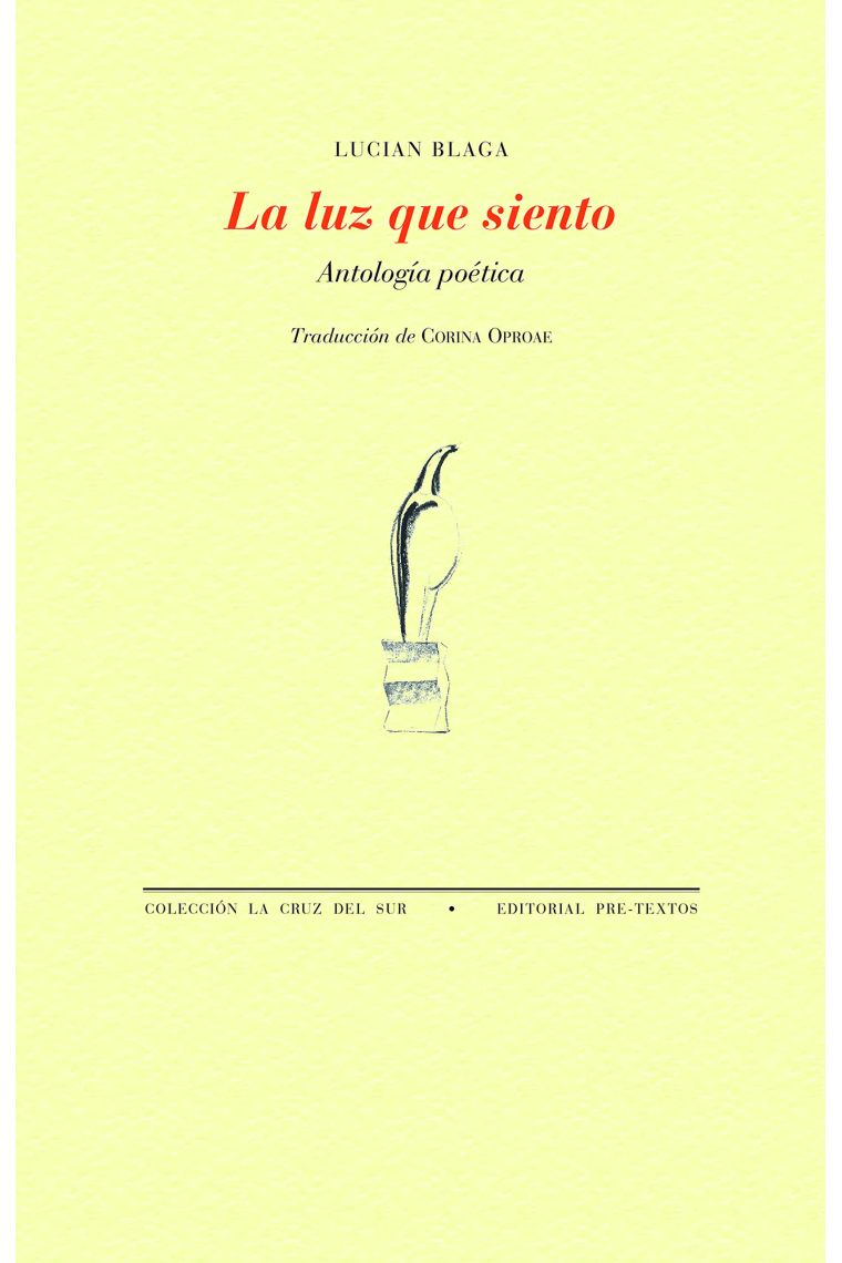 La luz que siento. Antología poética