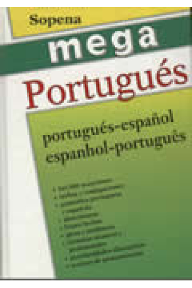 Mega portugués. Portugués- español, español-portugués