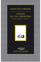 Ensayo de una despedida. Poesía completa 1960-1997