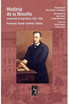 Història de la filosofia (Universitat de Barcelona, 1855-1856)