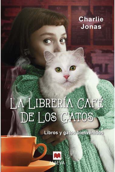 La librería café de los gatos. Libros y gatos bienvenidos