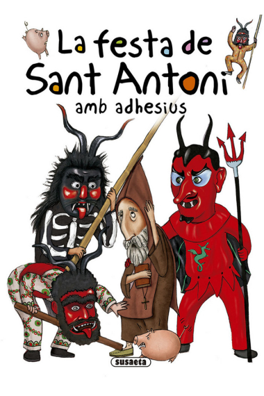 La festa de Sant Antoni amb adhesius