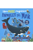 LIBRO PUZLE MAGNETICO ANIMALES DEL MAR