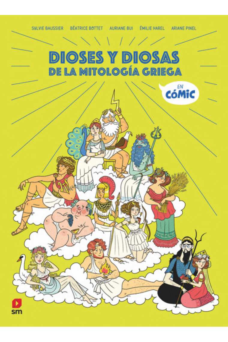 Dioses y diosas de la mitología griega... en cómic