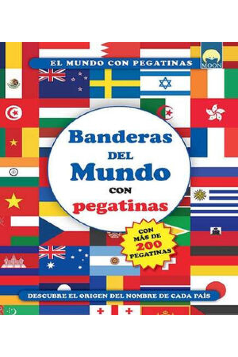 BANDERAS DEL MUNDO CON PEGATINAS