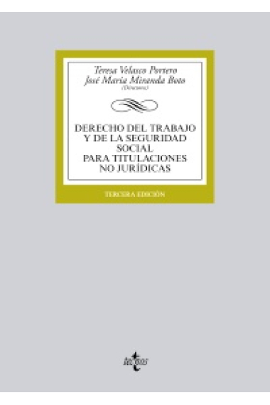 Derecho del trabajo y de la seguridad social para titulaciones no jurídicas