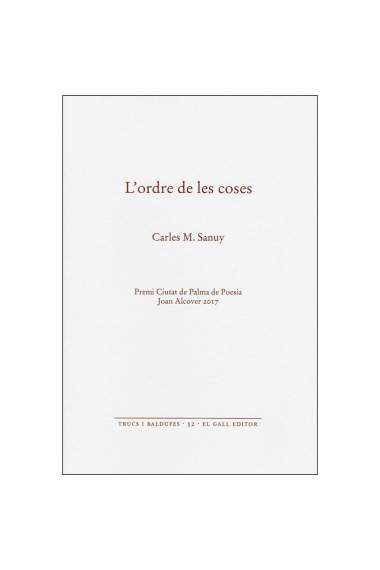 L'ordre de les coses