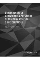 Dirección de la actividad empresarial de pequeños negocios o microempresas