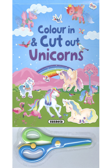 COLOUR IN & CUT OUT UNICORNS