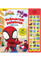 PRIMERAS PALABRAS SPIDEY 30 BOTONES CON VOZ Y SONIDOS