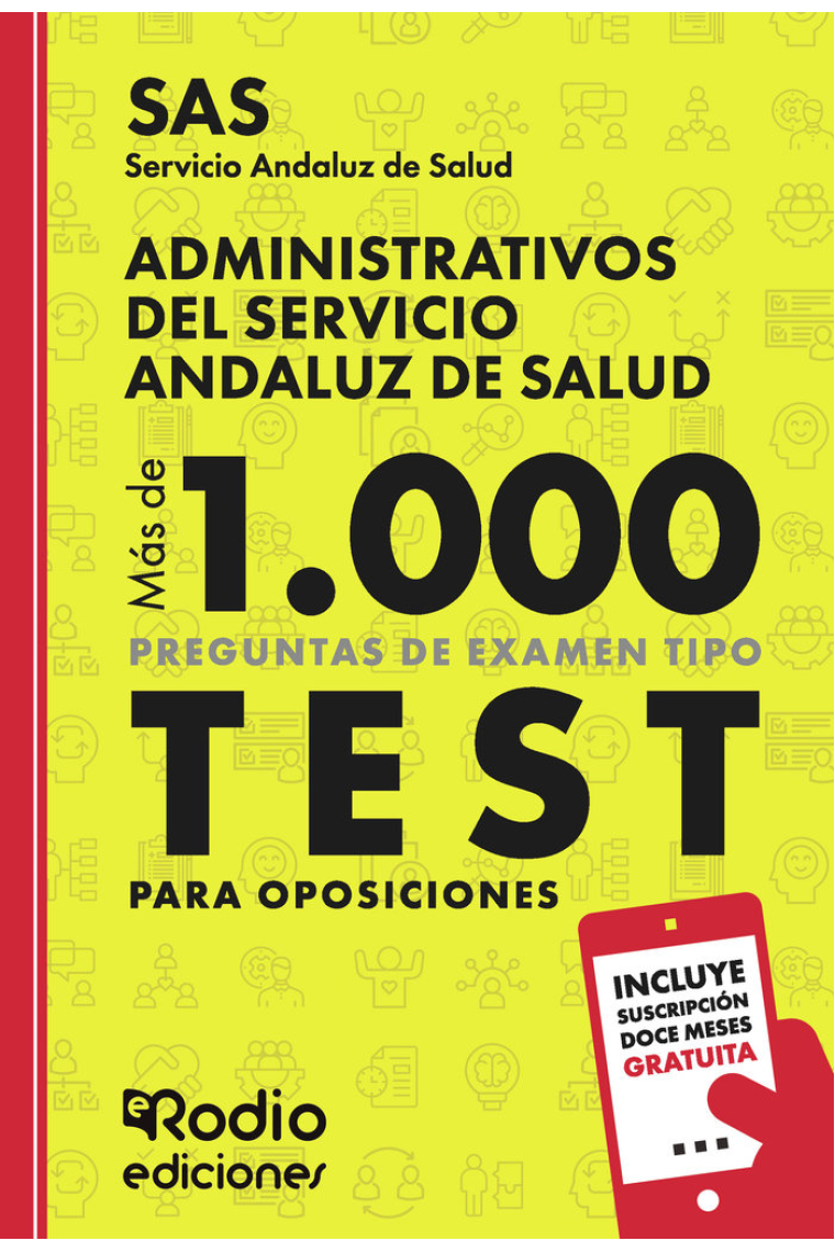 ADMINISTRATIVO SERVICIO ANDALUZ SALUD MAS DE 1.000