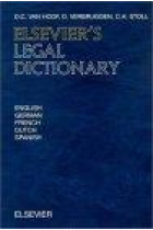 Elsevier's legal dictionary : English-German-French-Dutch-Spanish