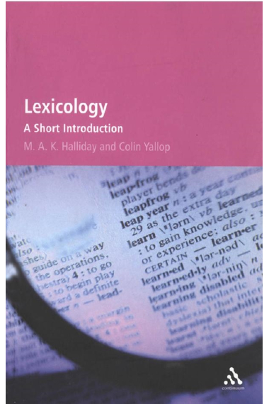 Lexicology