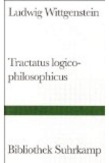 Logisch-philosophische Abhandlung.Tractatus logico-philosophicus